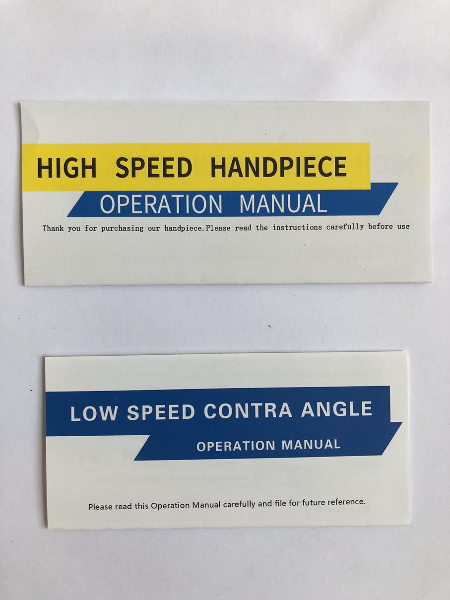 Cassette dentale handstukken, 4-gaats aansluiting, LED verlichting