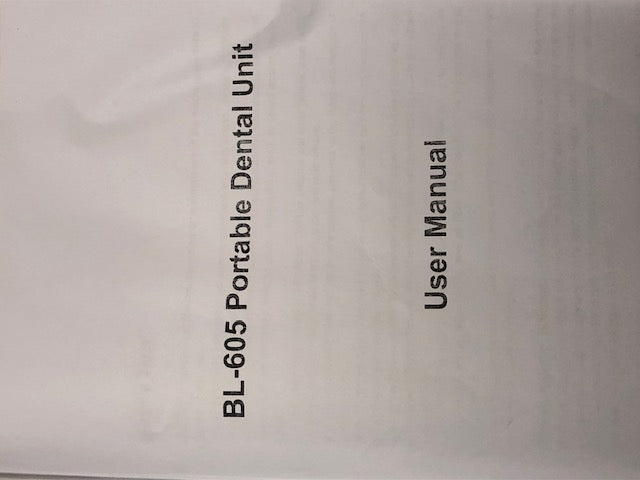 Mobiele dental unit compleet met handstukken nieuw