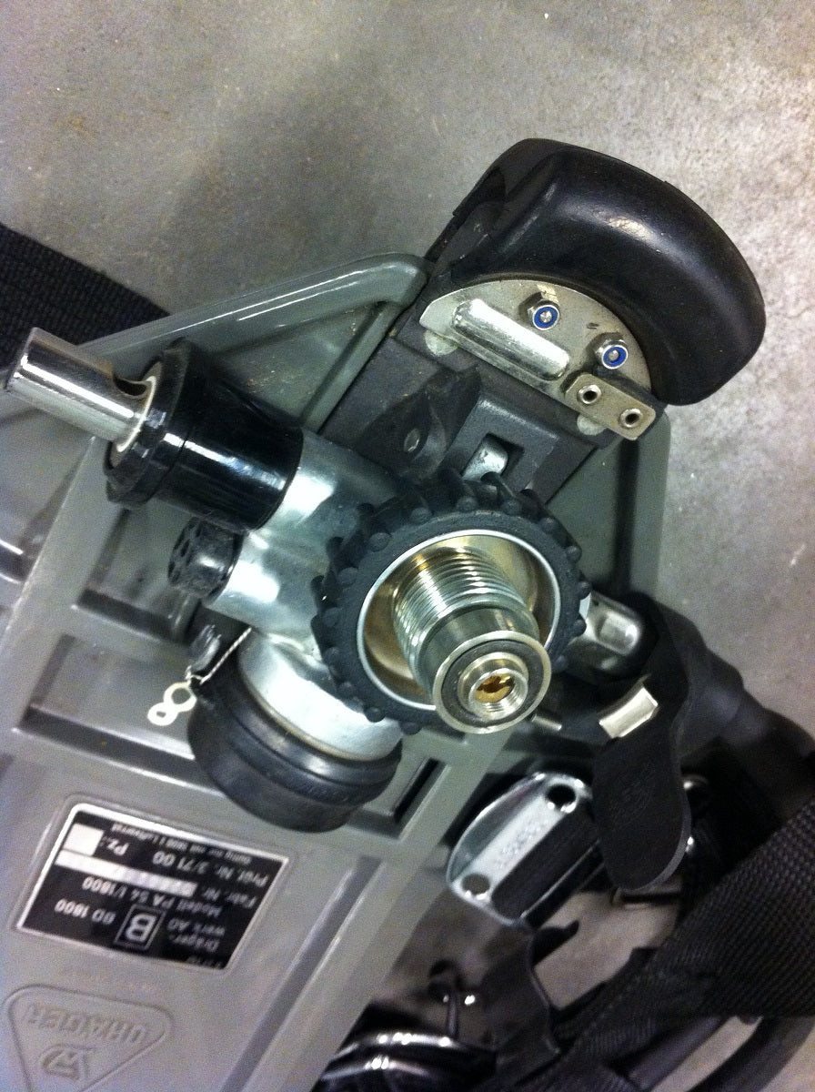 Ademlucht toestel Dräger PA 54 1/1800 zonder flessen