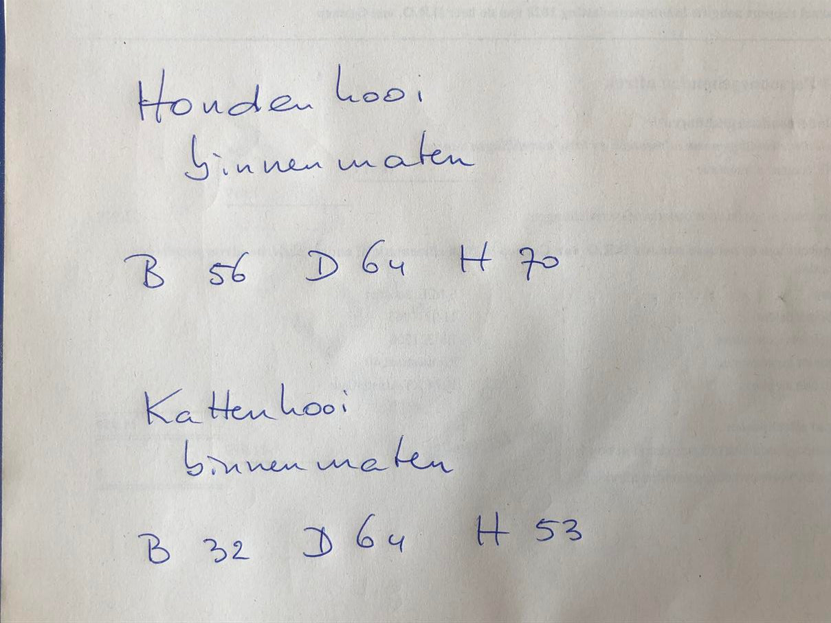 Hospitalisatiekooien, opnamekooien, honden en katten kooien