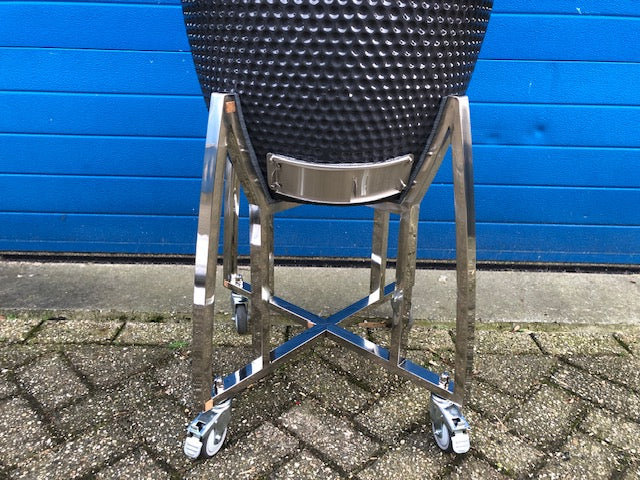 Grijze kamado of keramische oven barbecue 21 inch met toebehoren (nieuw)