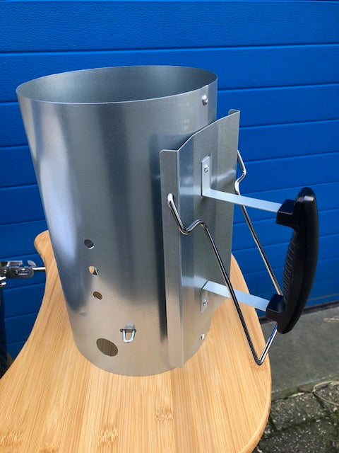 Grijze kamado of keramische oven barbecue 21 inch met toebehoren (nieuw)