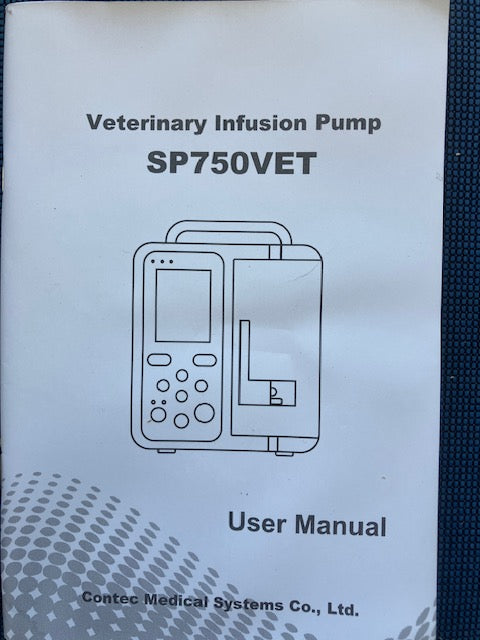 Infuuspomp volumetrisch nieuw met paalklem