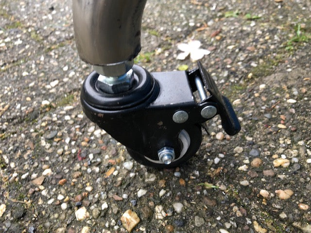 Verrijdbaar instrumententafeltje RVS met losse bak