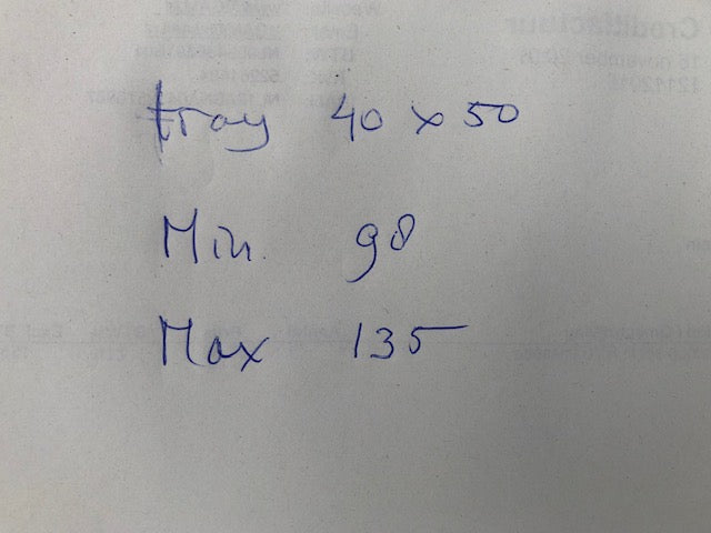 Verrijdbaar instrumententafeltje RVS met losse bak