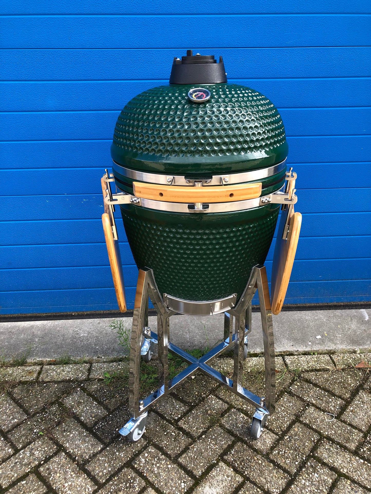 Groene kamado 21 inch keramische oven of barbecue (nieuw)