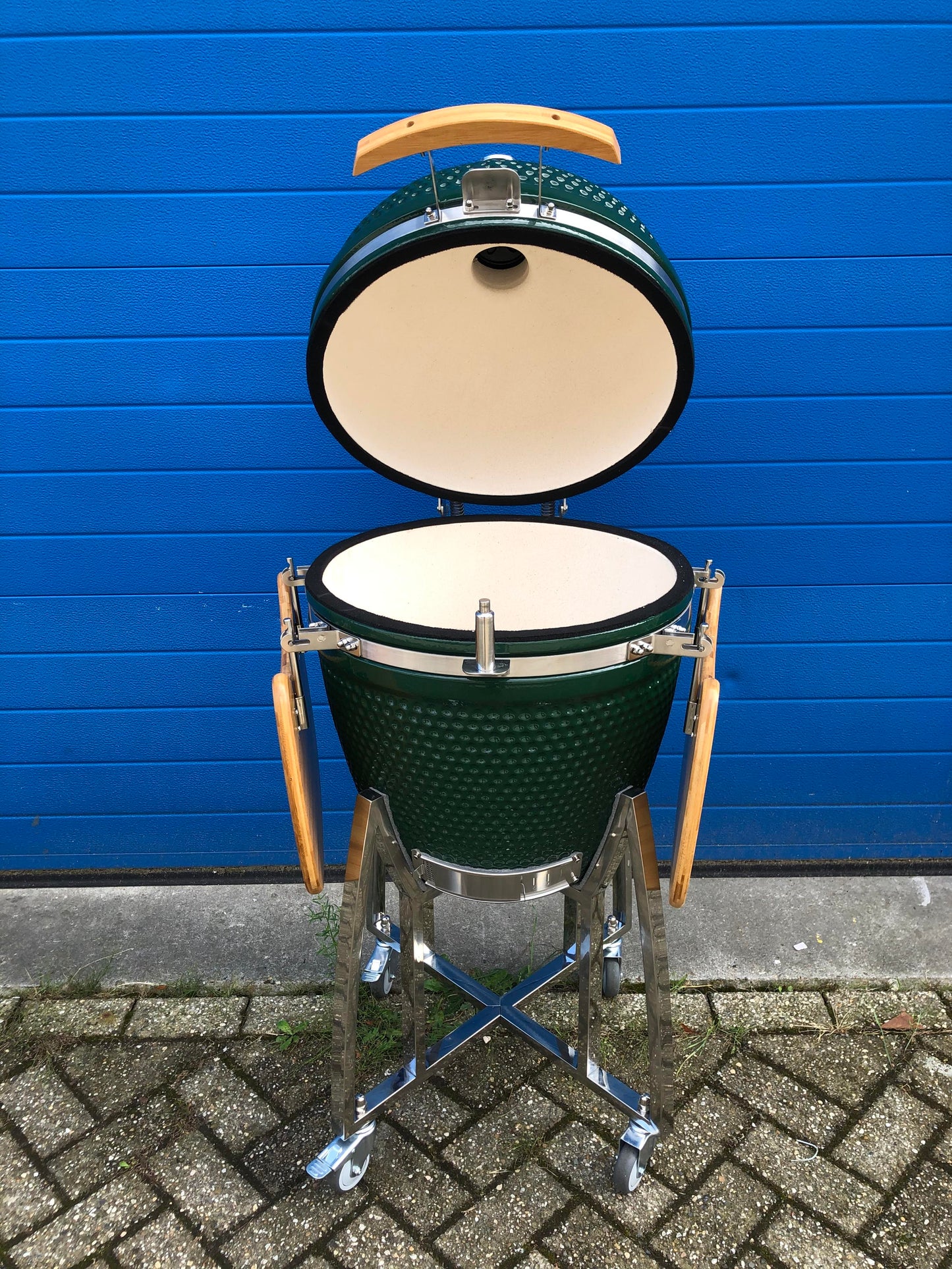 Groene kamado 21 inch keramische oven of barbecue (nieuw)