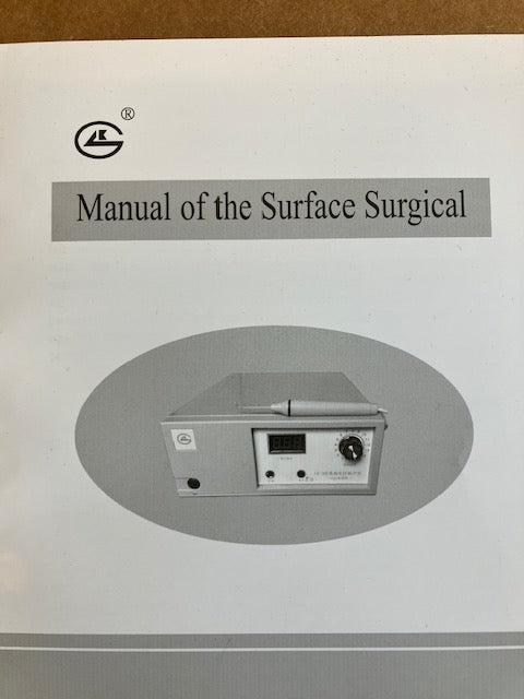 Monopolaire electrocuter set, nieuw