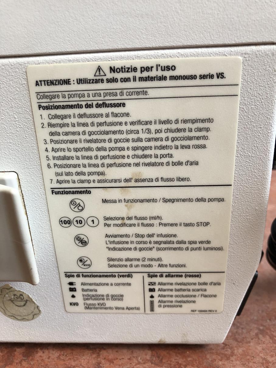 Universele infuuspomp Optima 2 (Fresenius) compleet