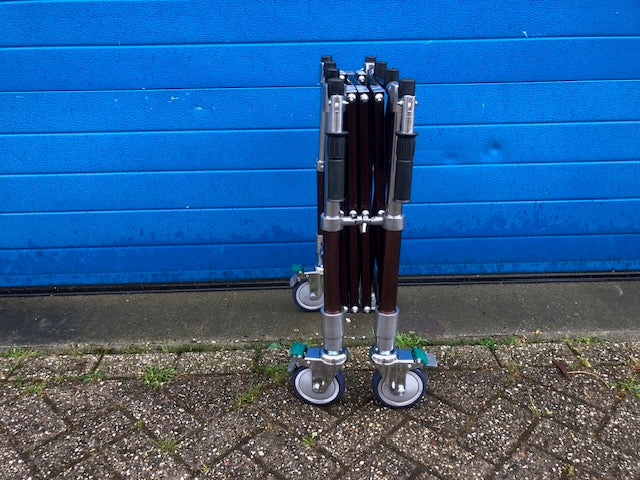 Schaarwagen bronskleurig voor lijkkist 14,5 kilo