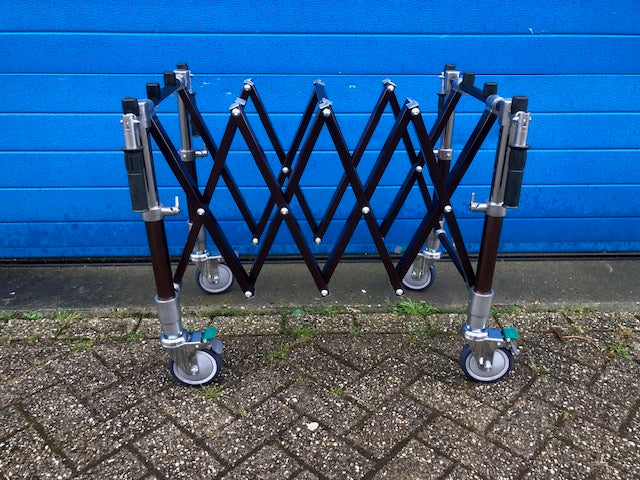 Schaarwagen bronskleurig voor lijkkist 14,5 kilo