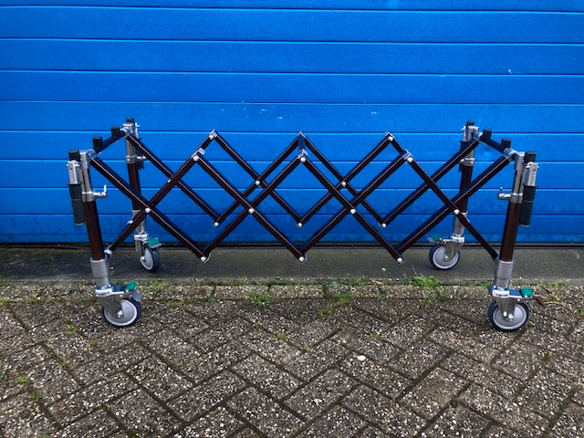 Schaarwagen bronskleurig voor lijkkist 14,5 kilo