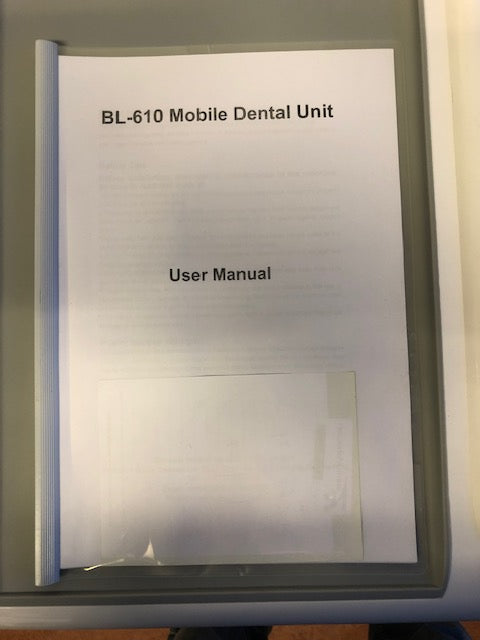 Dentale unit veterinair 2 keer high speed, low speed, scaler, afzuiger