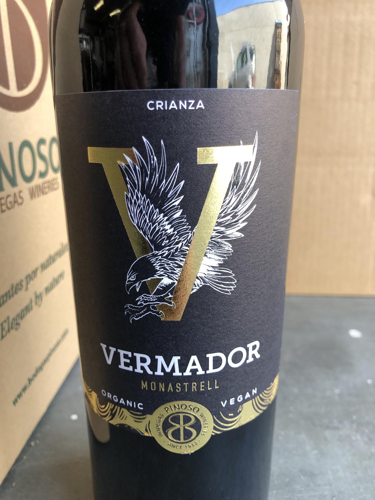 Biologische rode wijn, Vermador Crianza per doos (6 flessen)