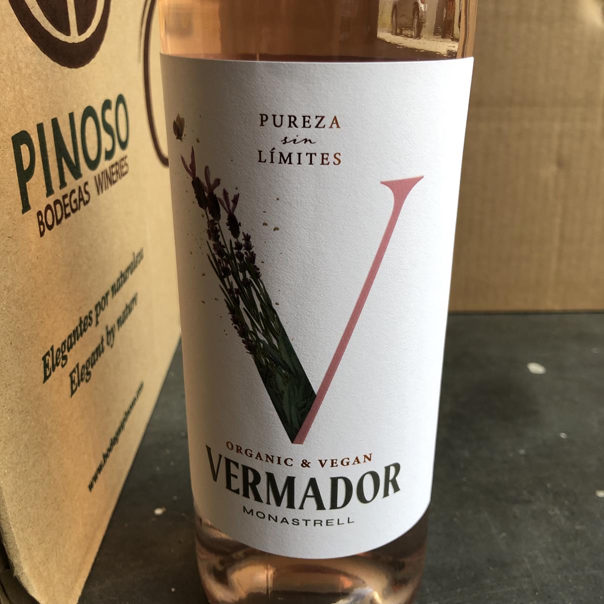 Biologische Rose Vermador per doos (6 flessen)