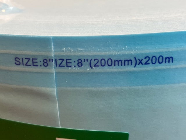 seal zakken voor seal machine autoklaveerbaar 200 mm x 200 meter