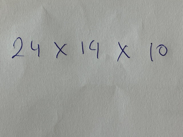 Ultrasoon reinigingsbad 3 liter 24x14x10 cm inhoud