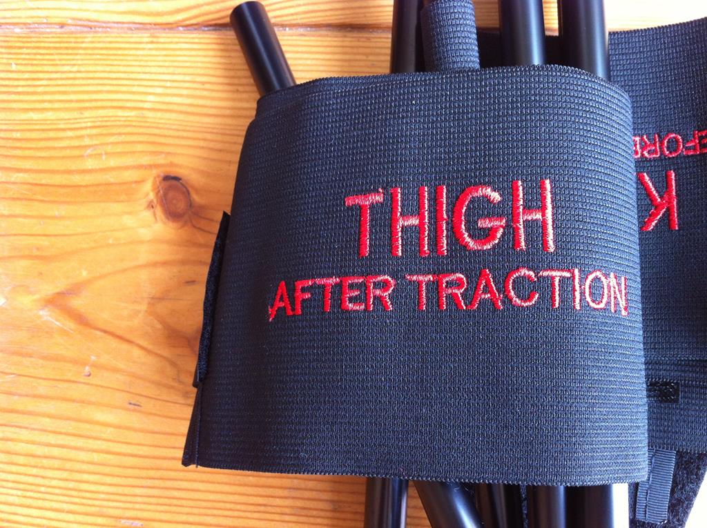 Tactical Traction Splint (TTS) van North American Rescue (NAR)