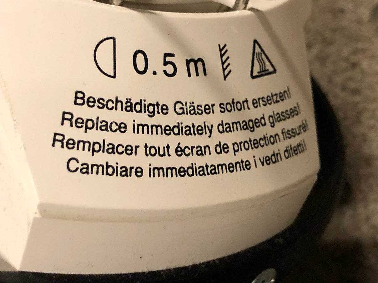 Onderzoekslampje Derungs Halux 35/35 P FX met 2 lampjes