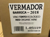 Biologische rode wijn Vermador Barrica 'uit het vat' (doos 6.fl)