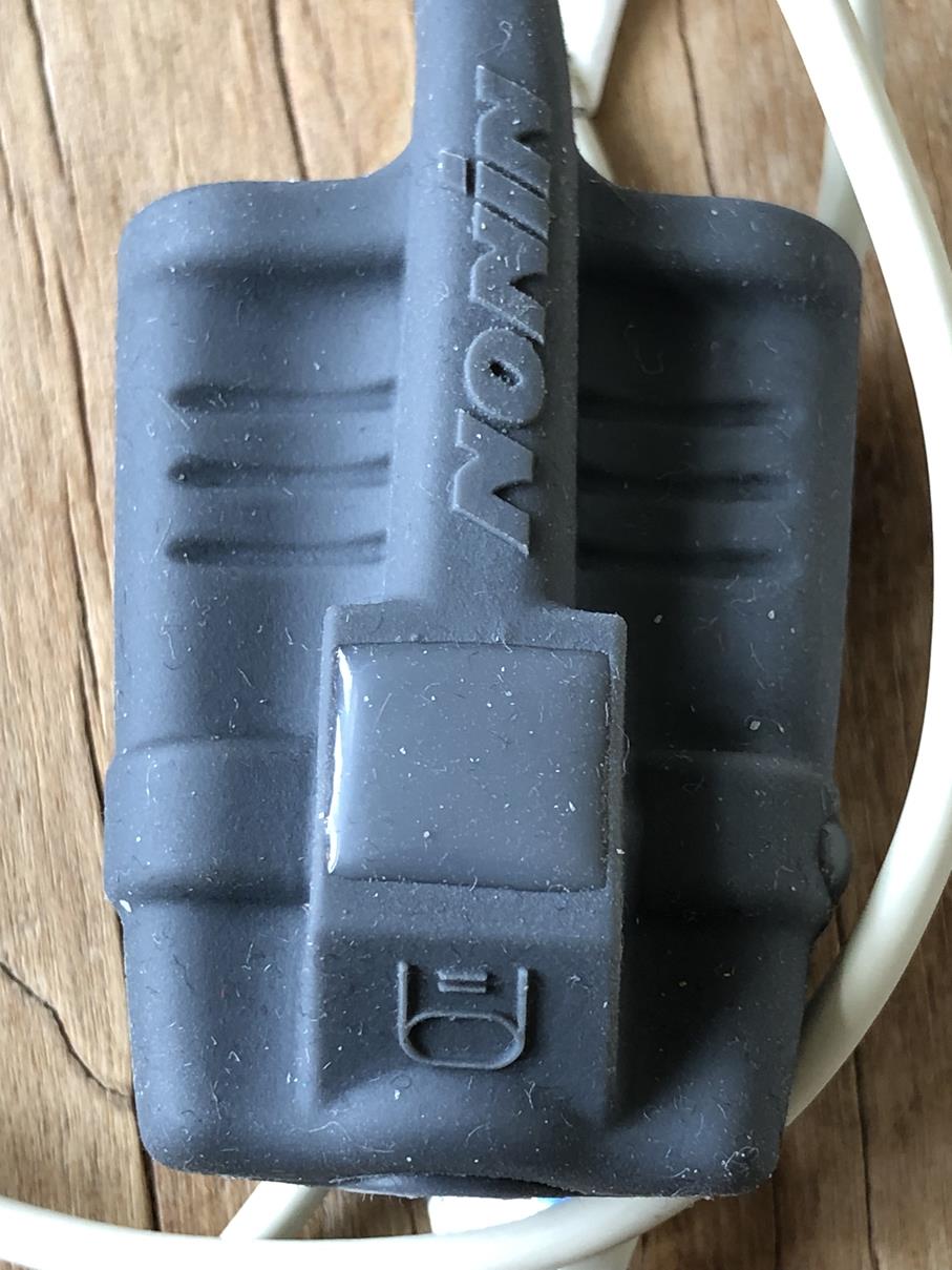 Nonin 8500 zuurstofsaturatiemeter vinger clipsensor+draagtasje