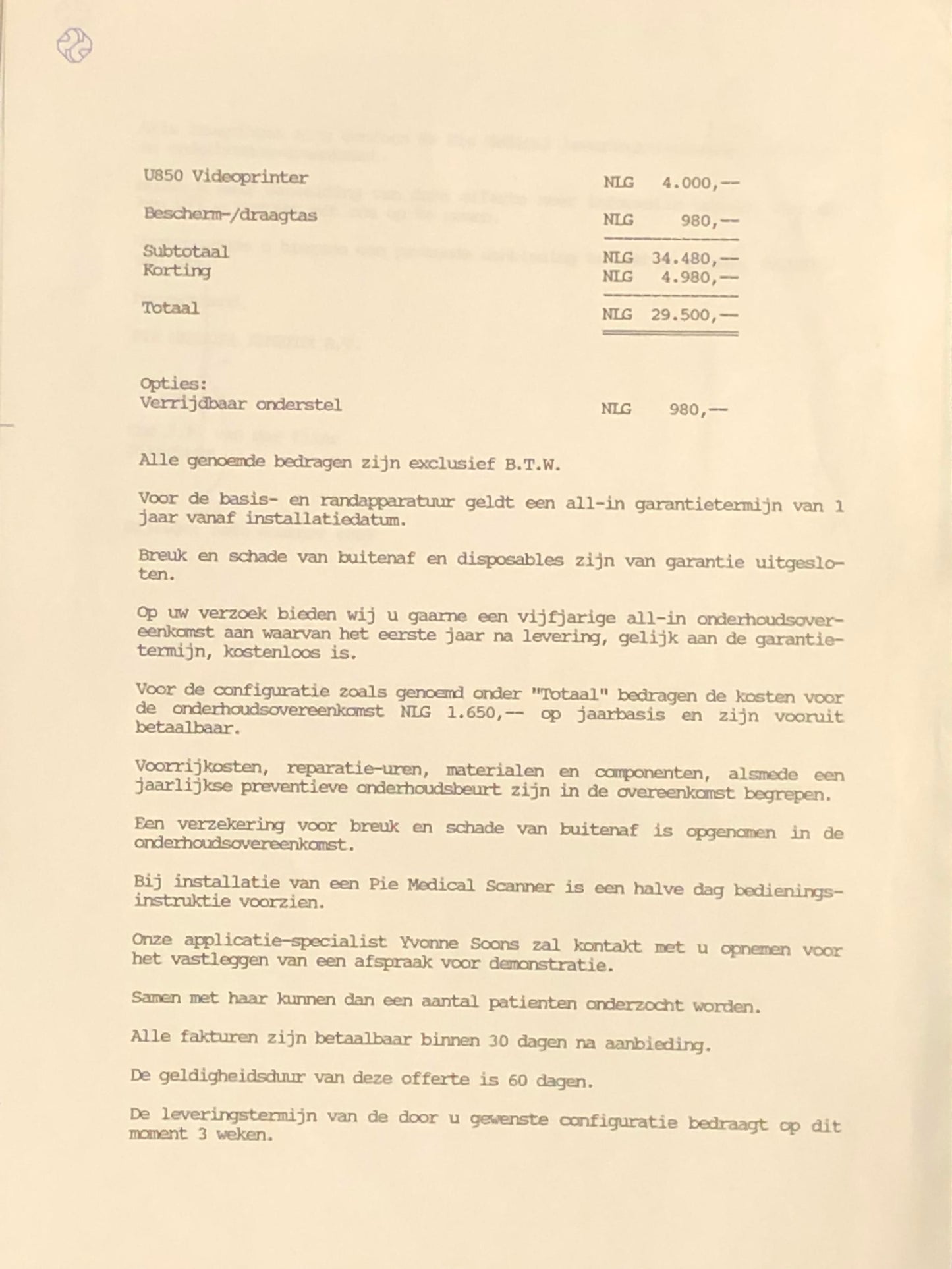 Mobiel echotoestel Pie Medical Scanner 200 met 4 probes