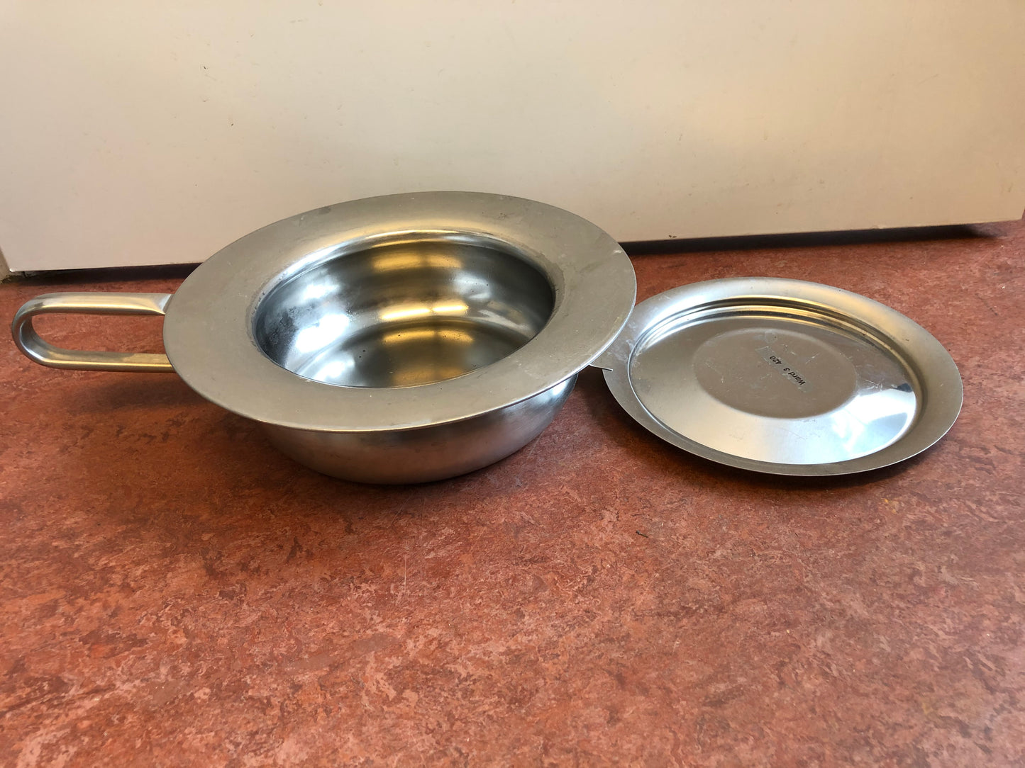 RVS ondersteek of po met deksel