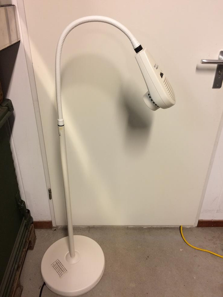 Welch Allyn slangehals lamp (Halogeen) met vaste voet