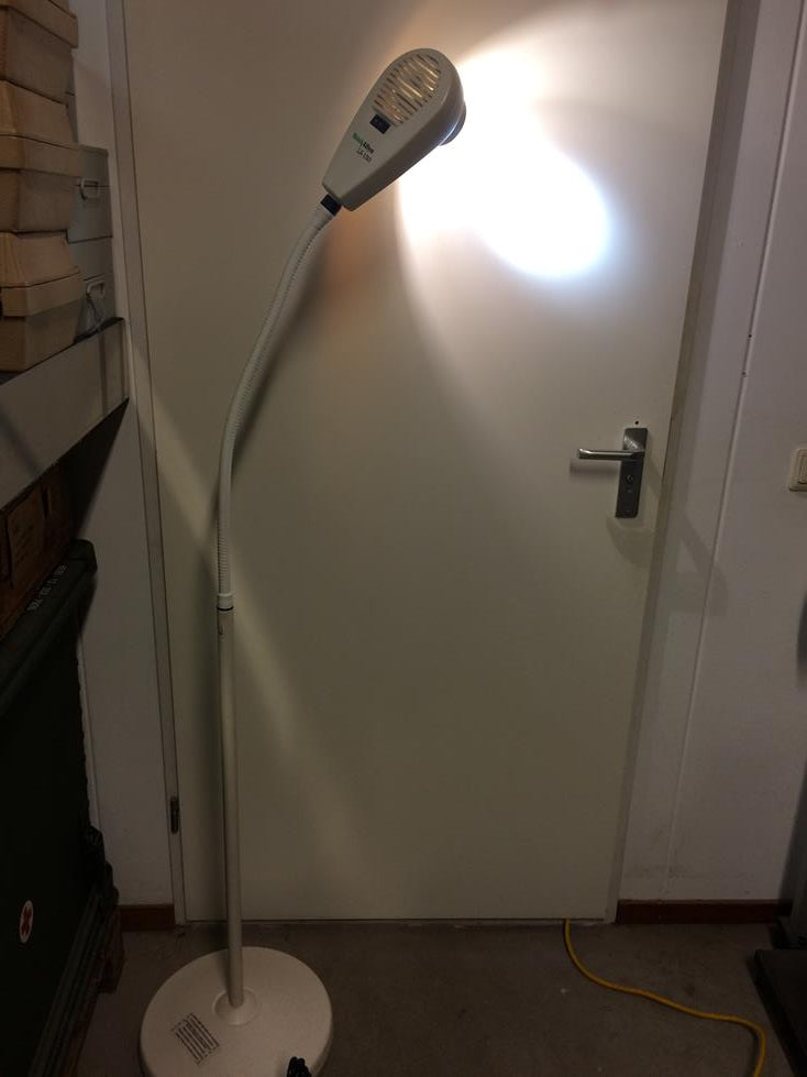 Welch Allyn slangehals lamp (Halogeen) met vaste voet