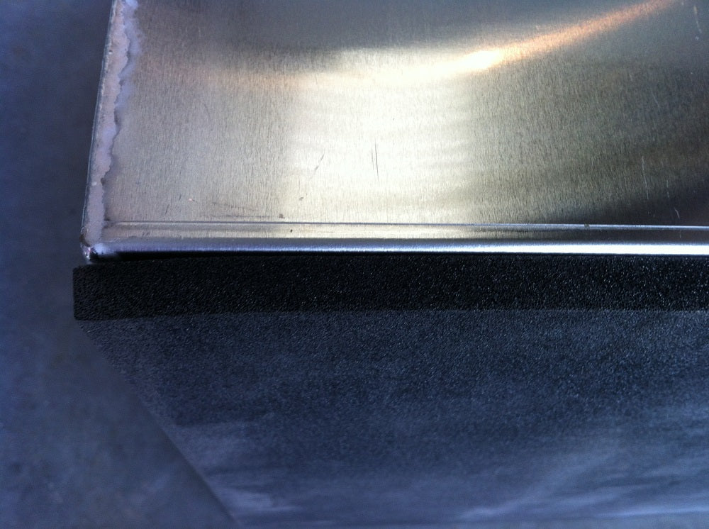 Aluminium bak met handgrepen