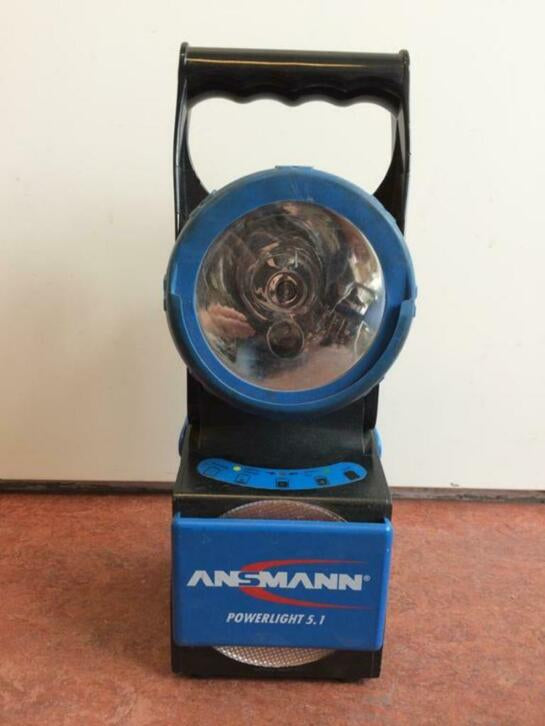 Ansmann Power Light 5.1 schijnwerper oplaadbaar met filters