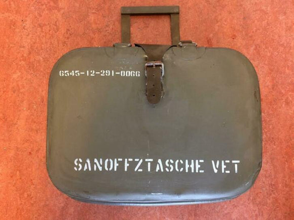 veterinaire koffer dokterstas dierenartskoffer Duits leger