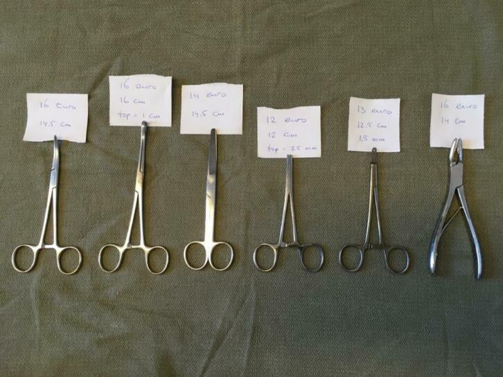 dermal anchor holding plier