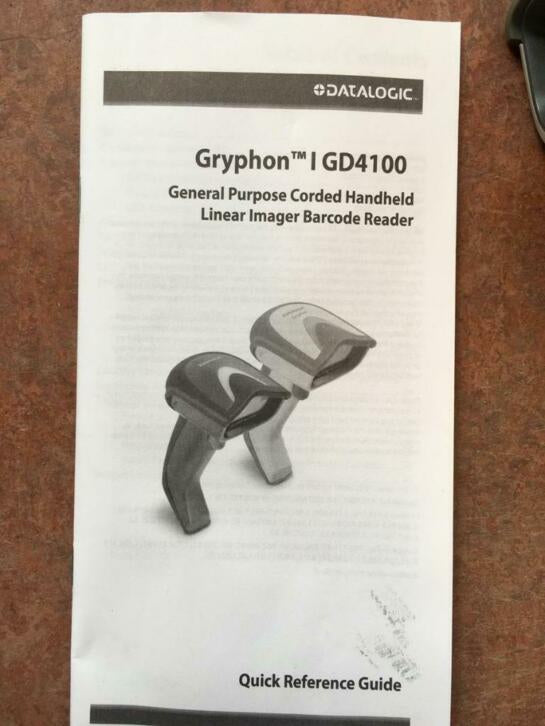 industriele barcode scanner Datalogic Gryphon GD4100