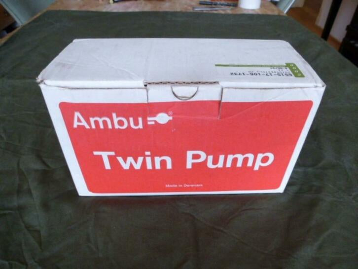 AMBU voetpompje ongebruikt voor huisarts, veterinair of EHBO