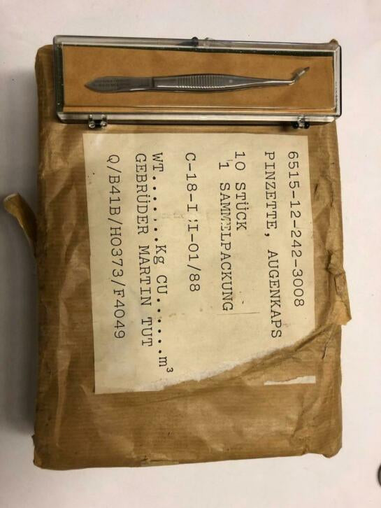 Fijne pincet voor oogbehandelingen van KLS Martin