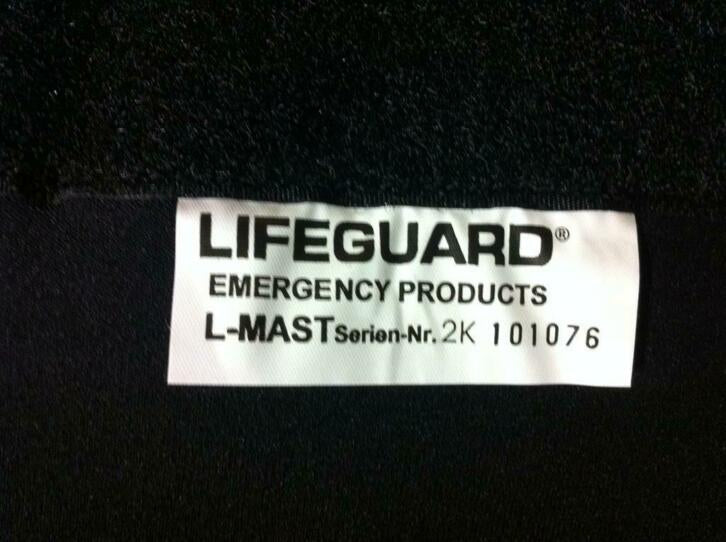 Lifeguard L-mast anti shock broeken