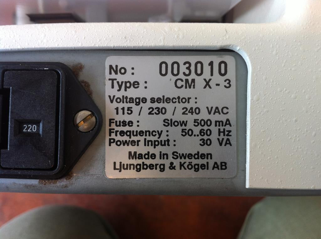 mengtoestel bloed of biochemisch lab Baxter Combimix-X3