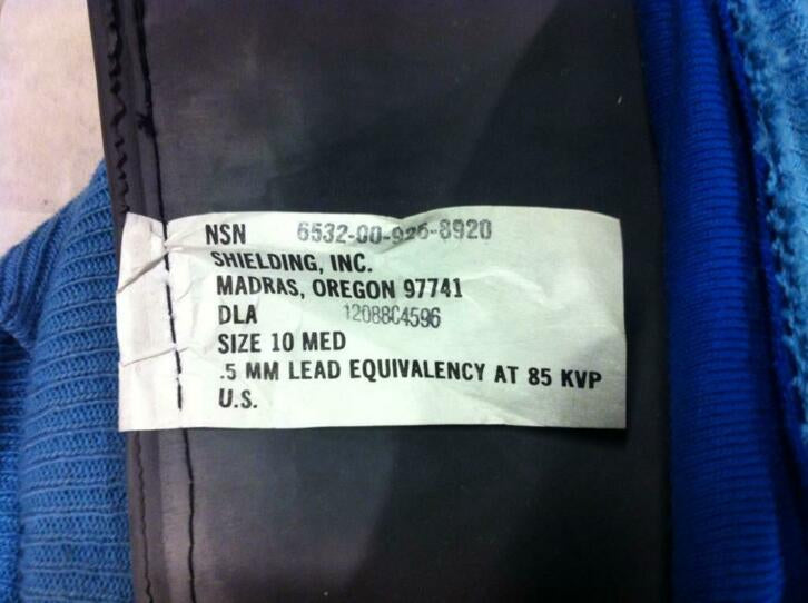 X-ray röntgenhandschoenen 2 sets wasbare overtrekken