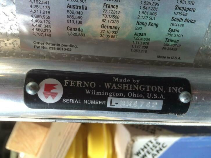 Ferno schepbrancard zonder set riemen