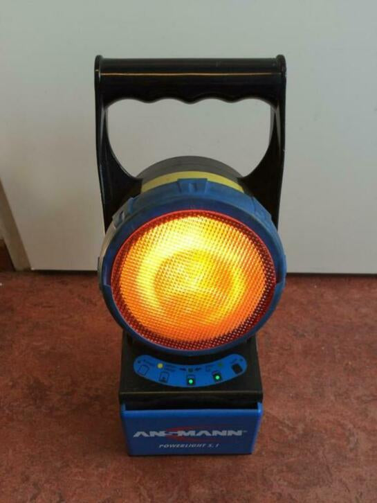 Ansmann Power Light 5.1 schijnwerper oplaadbaar met filters