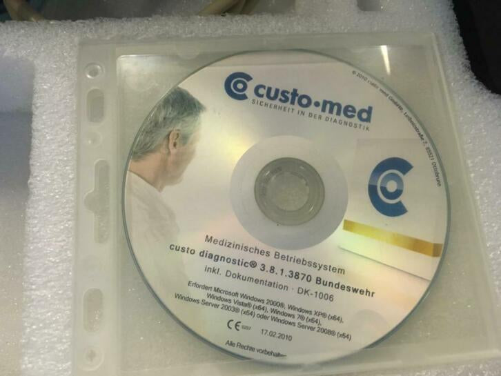 ambulante 24-uurs bloeddrukmeter Custo screen 200