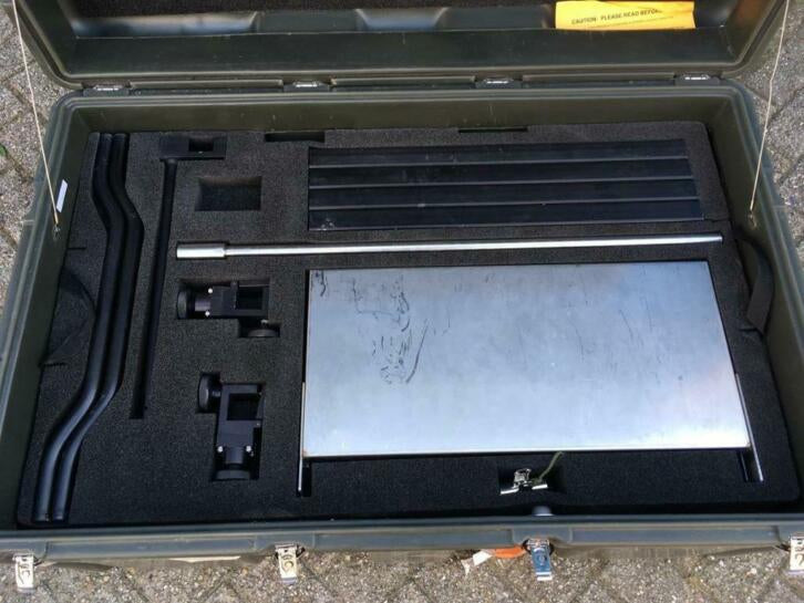 Operatietafel, mobiel in koffer met bijbehorende brancard