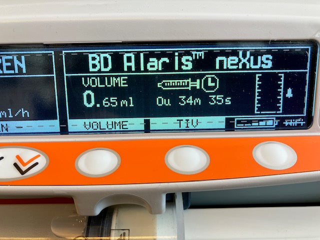 Spuitpomp of perfusiepomp ongebruikt in doos Alaris BD Nexus