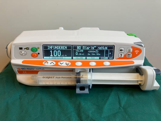 Spuitpomp of perfusiepomp ongebruikt in doos Alaris BD Nexus