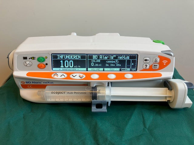 Spuitpomp of perfusiepomp ongebruikt in doos Alaris BD Nexus