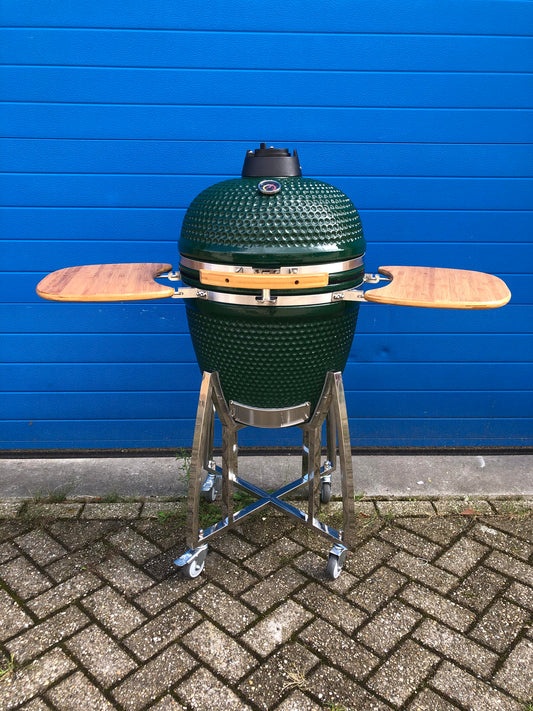 Groene kamado 21 inch keramische oven of barbecue (nieuw)
