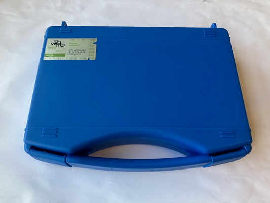 Veterinair setje laryngoscoop met 3 rechte lepels, extra smal.