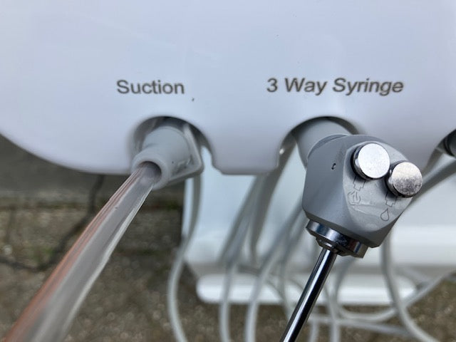 zelfst. dentale unit 2 high speed aansluitingen en hoog/laag