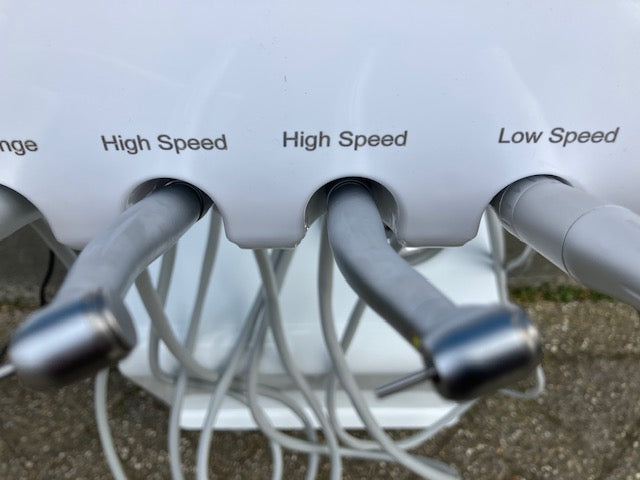 zelfst. dentale unit 2 high speed aansluitingen en hoog/laag